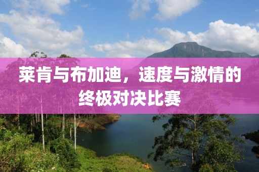 莱肯与布加迪，速度与激情的终极对决比赛