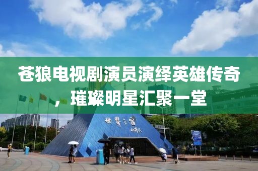 苍狼电视剧演员演绎英雄传奇，璀璨明星汇聚一堂