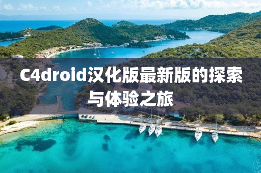 C4droid汉化版最新版的探索与体验之旅
