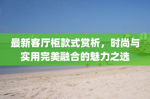 最新客厅柜款式赏析,时尚与实用完美融合的魅力之选