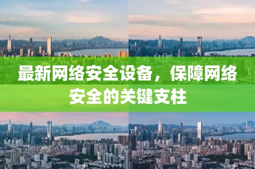 最新网络安全设备，保障网络安全的关键支柱