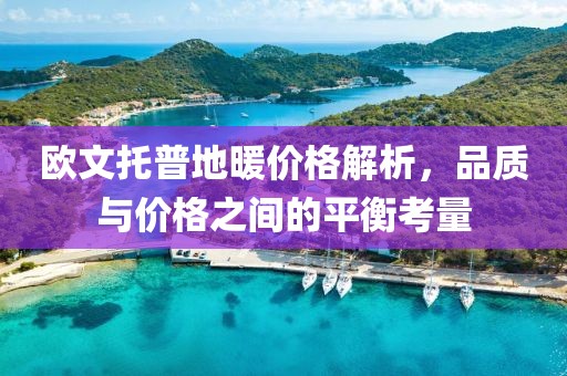 欧文托普地暖价格解析，品质与价格之间的平衡考量