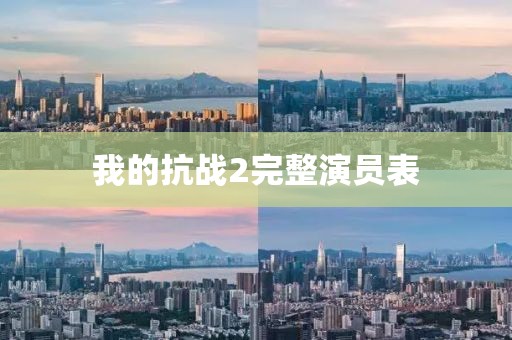 我的抗战2完整演员表