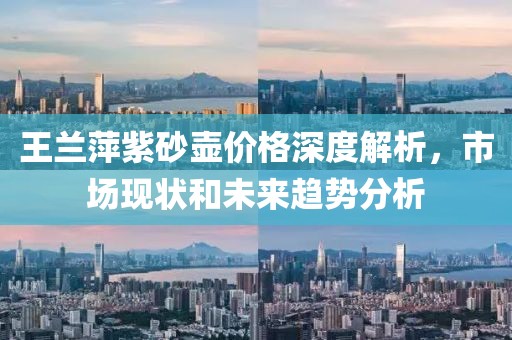 王兰萍紫砂壶价格深度解析,市场现状和未来趋势分析