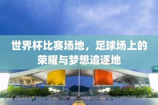 世界杯比赛场地，足球场上的荣耀与梦想追逐地
