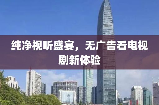 纯净视听盛宴，无广告看电视剧新体验