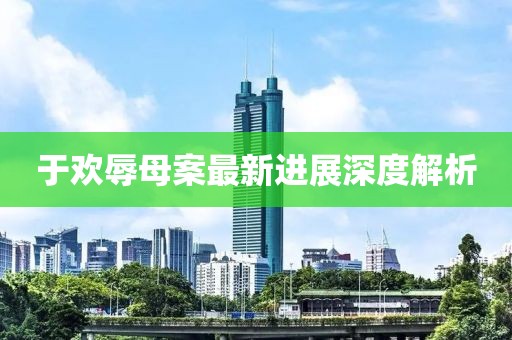 于欢辱母案最新进展深度解析