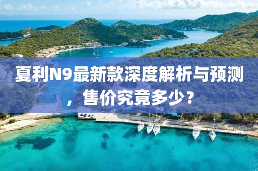 夏利N9最新款深度解析与预测,售价究竟多少?