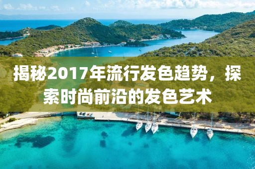 揭秘2017年流行发色趋势,探索时尚前沿的发色艺术