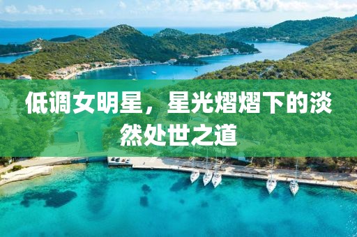 低调女明星,星光熠熠下的淡然处世之道