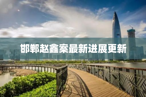 邯郸赵鑫案最新进展更新