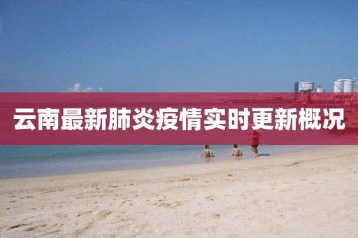 云南最新肺炎疫情实时更新概况