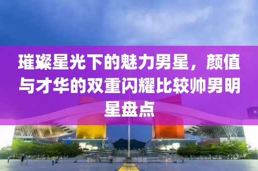 璀璨星光下的魅力男星，颜值与才华的双重闪耀比较帅男明星盘点