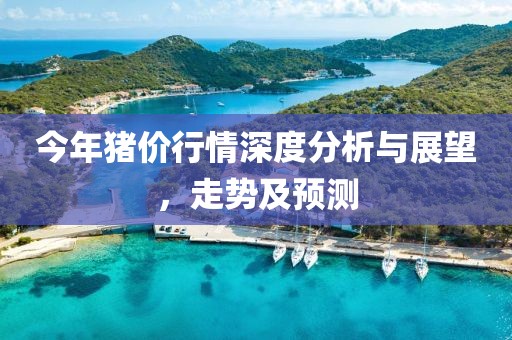 今年猪价行情深度分析与展望，走势及预测