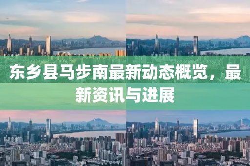 东乡县马步南最新动态概览，最新资讯与进展