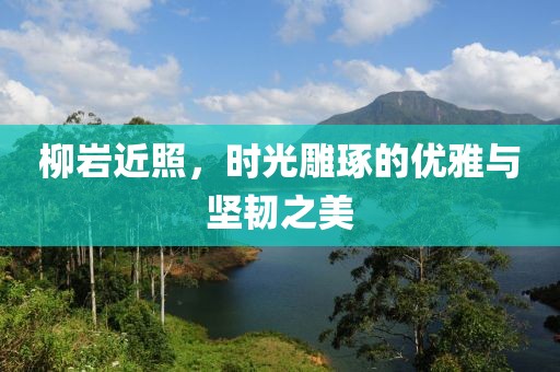柳岩近照，时光雕琢的优雅与坚韧之美