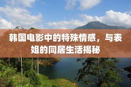 韩国电影中的特殊情感，与表姐的同居生活揭秘