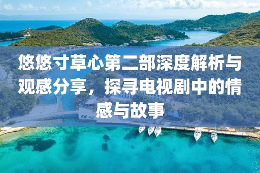 悠悠寸草心第二部深度解析与观感分享，探寻电视剧中的情感与故事