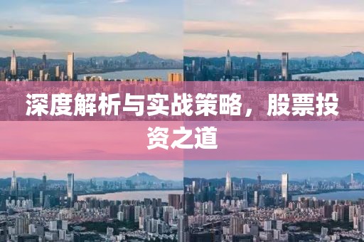 深度解析与实战策略，股票投资之道