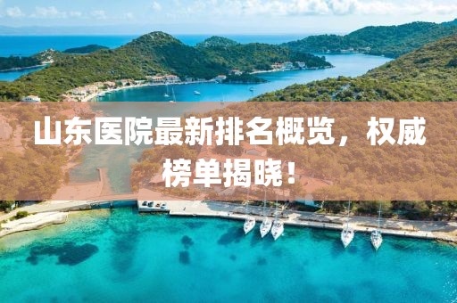 山东医院最新排名概览，权威榜单揭晓！