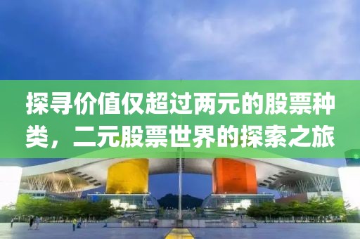 探寻价值仅超过两元的股票种类，二元股票世界的探索之旅