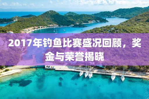 2017年钓鱼比赛盛况回顾，奖金与荣誉揭晓