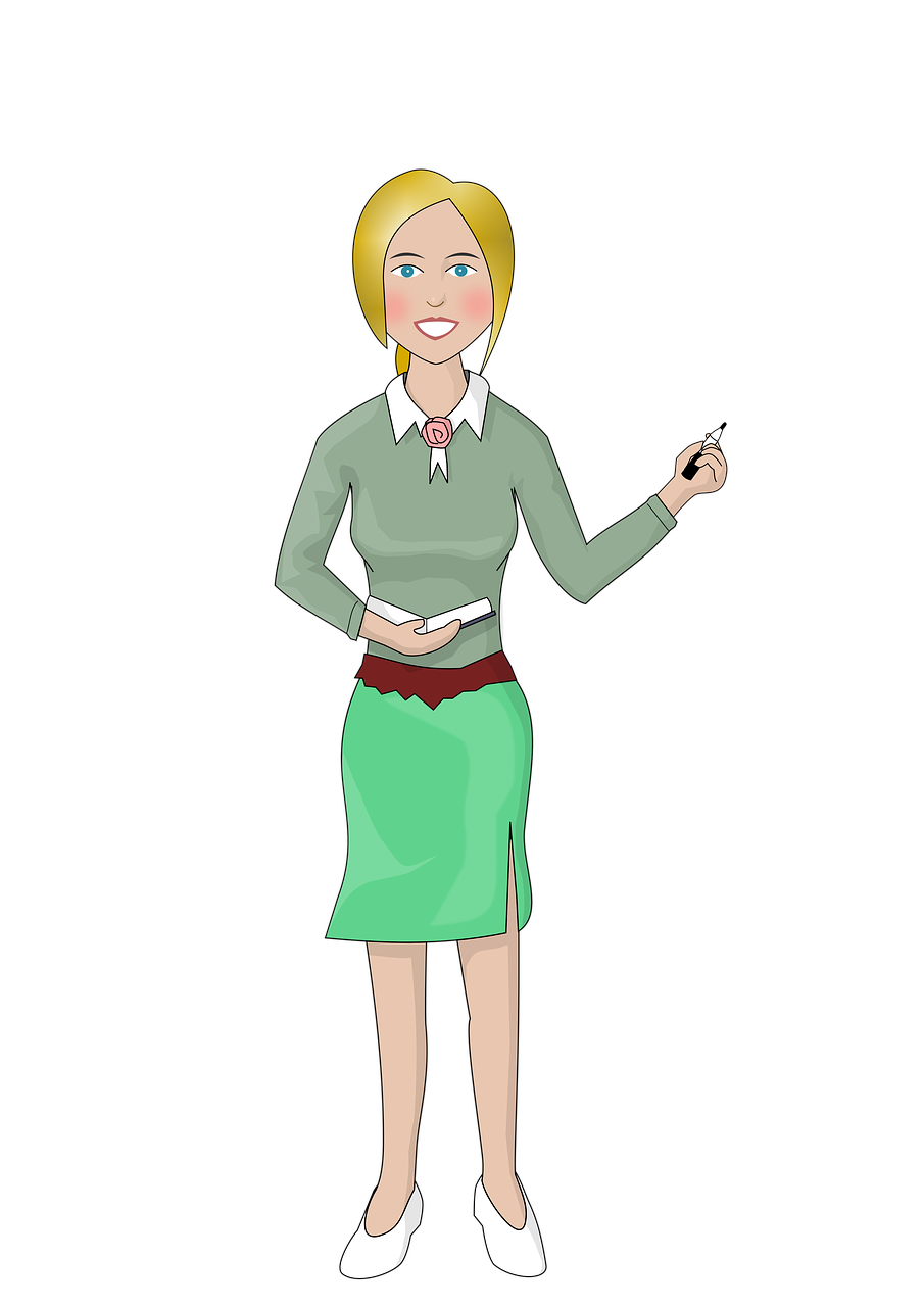 动漫女生简笔画教程,简单绘制与创意灵感分享